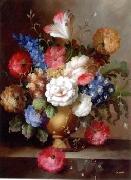unknow artist Floral, beautiful classical still life of flowers.091 France oil painting reproduction